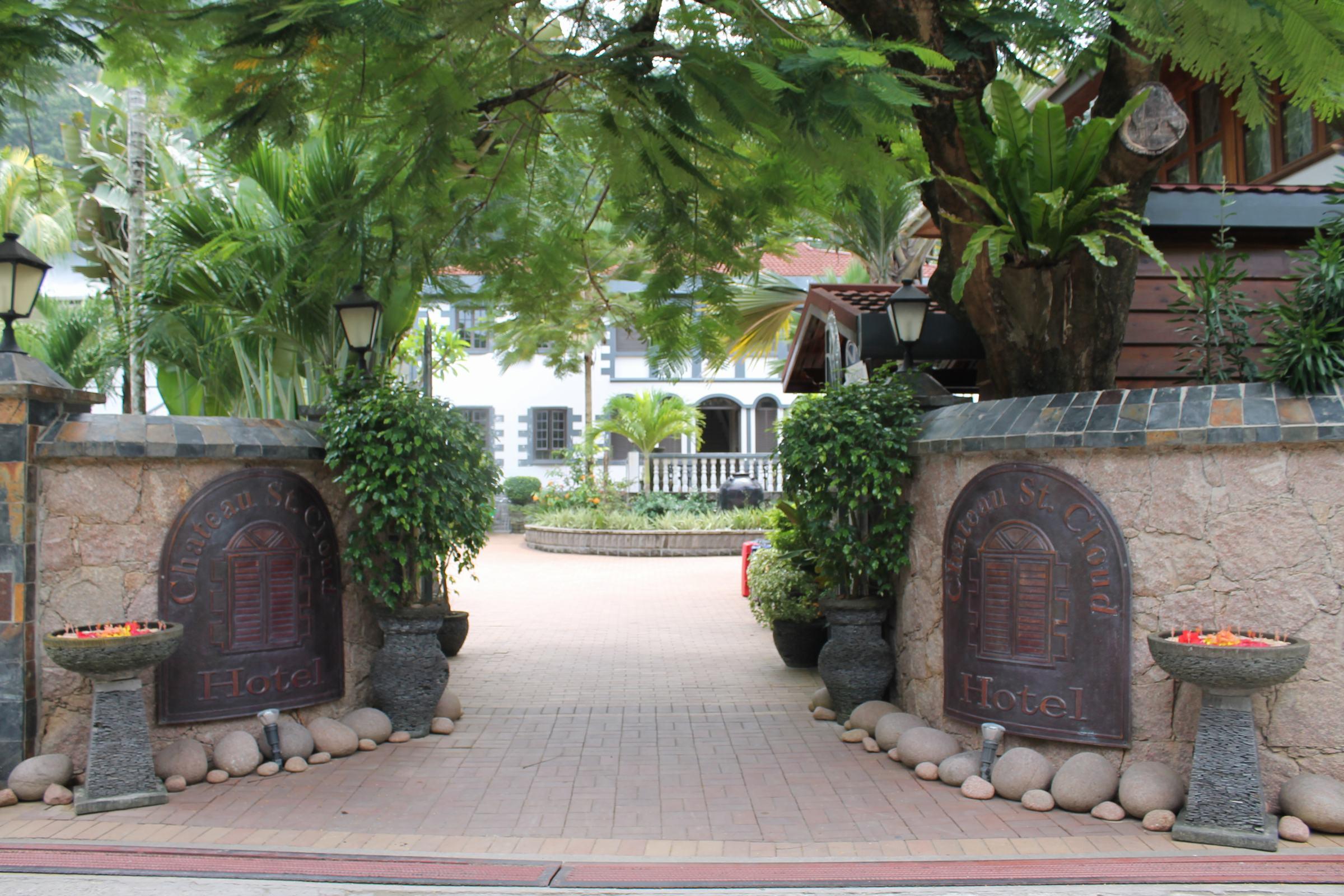 Hotel Chateau St Cloud Insel Insel La Digue Exterior foto