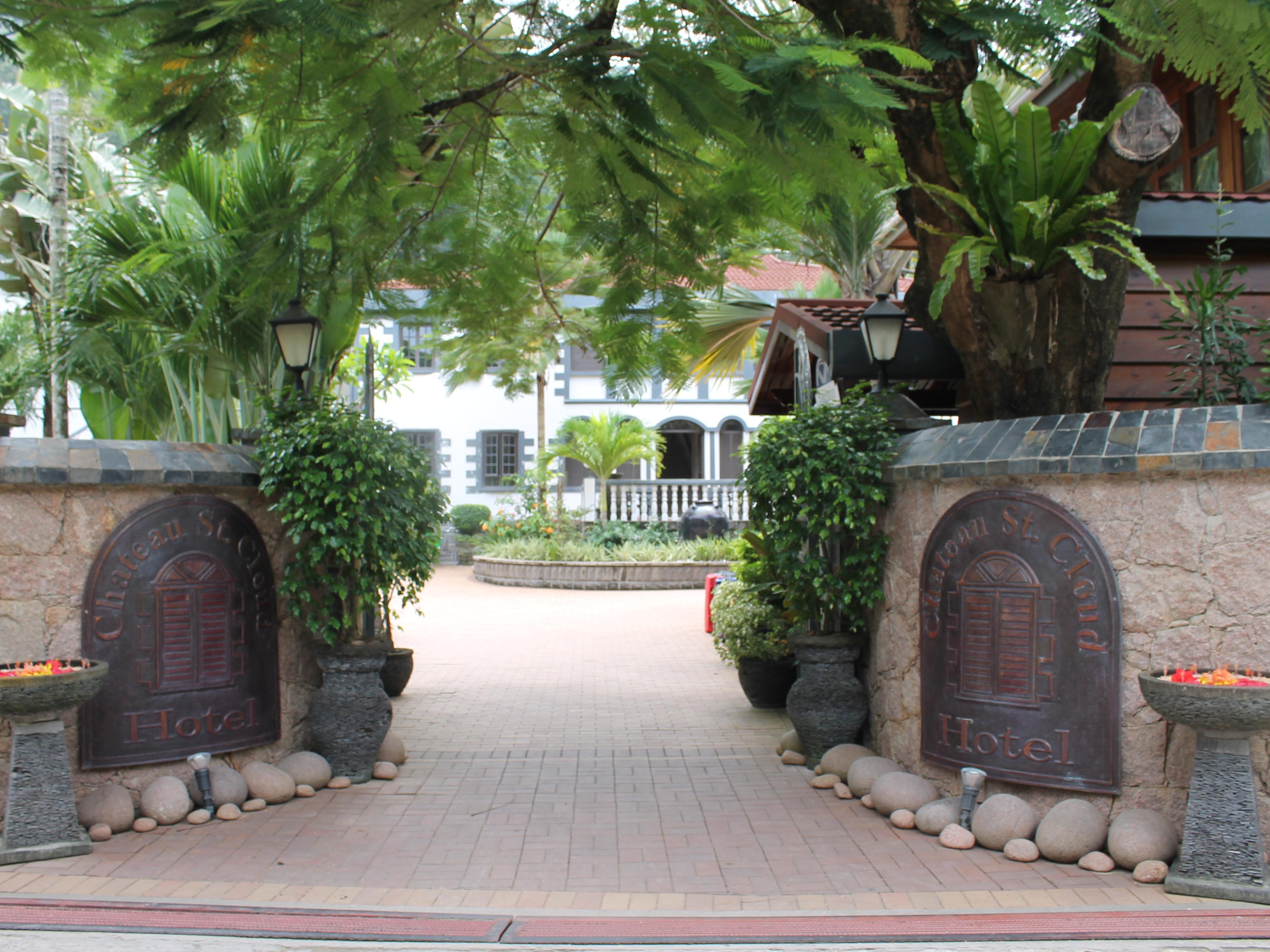 Hotel Chateau St Cloud Insel Insel La Digue Exterior foto