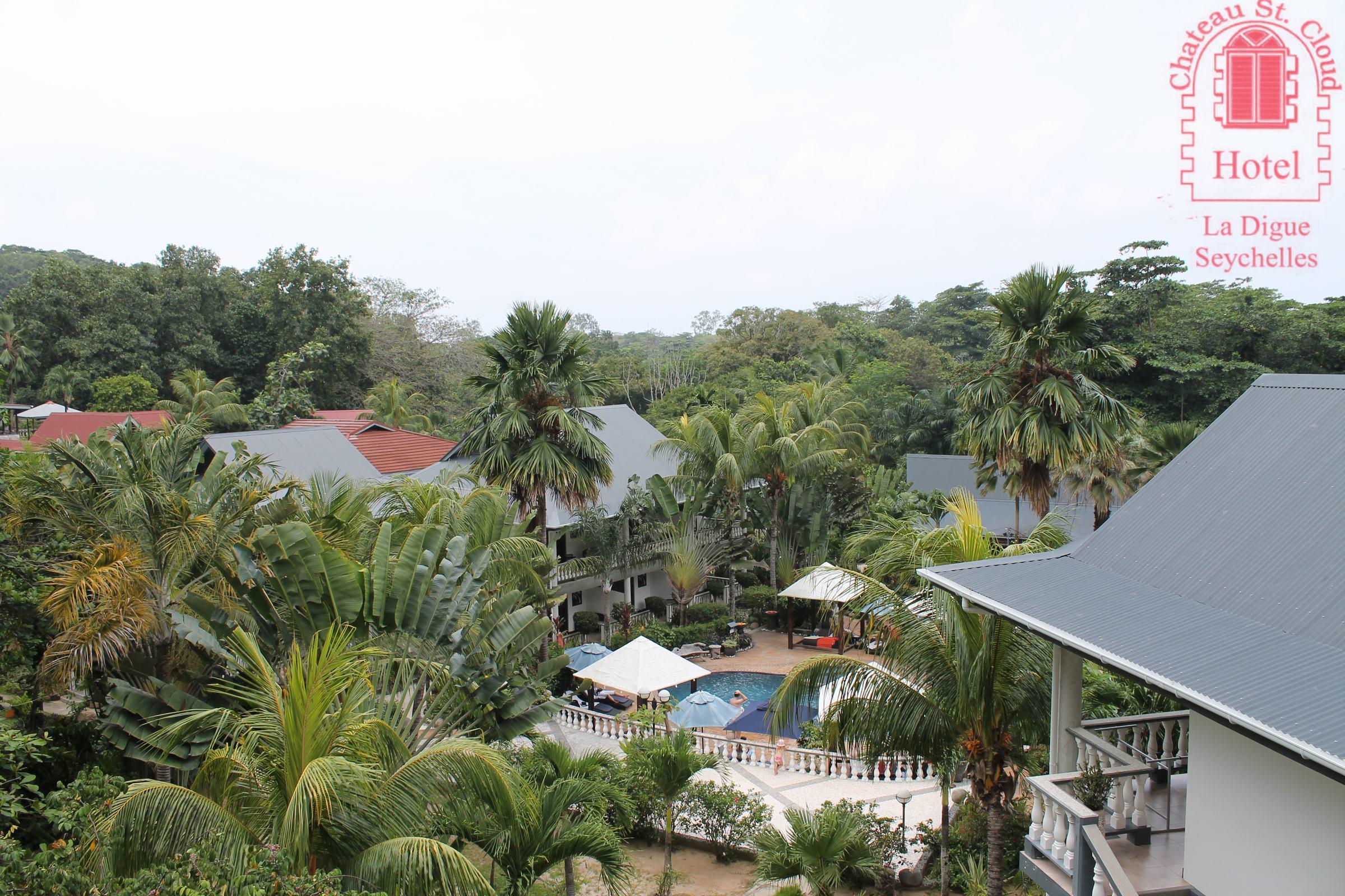 Hotel Chateau St Cloud Insel Insel La Digue Exterior foto