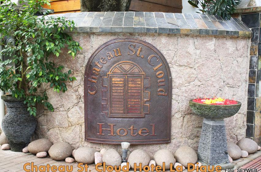 Hotel Chateau St Cloud Insel Insel La Digue Exterior foto